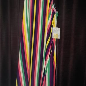 Striped Lularoe Charlotte Dress